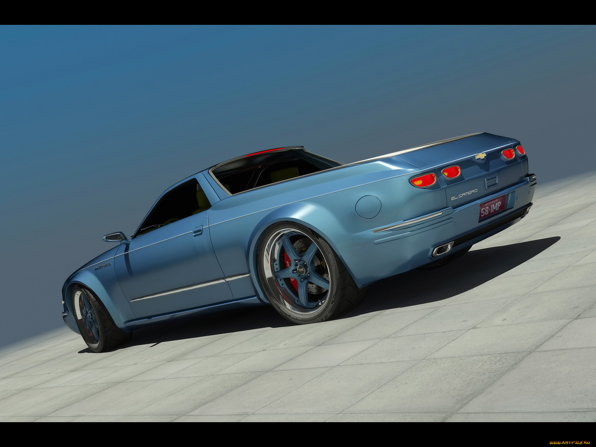 2008, chevrolet, el, camero, concept, , 3